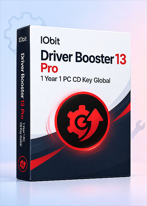 cidikeys, IObit Driver Booster 13 Pro 1 Year 1 PC CD Key Global