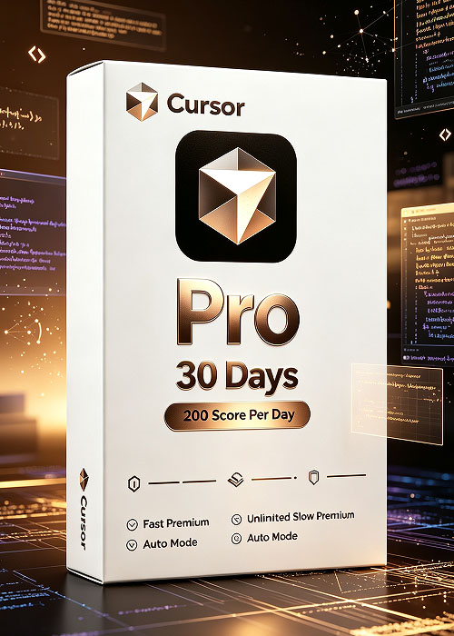 cidikeys, Cursor Pro 30 Days 200 Score Per Day
