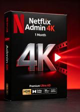 cidikeys.com, Netflix Admin 4K 1Month