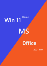 Official MS Win 11 Home OEM +MS Office2021 Professional Plus CD Keys Pack