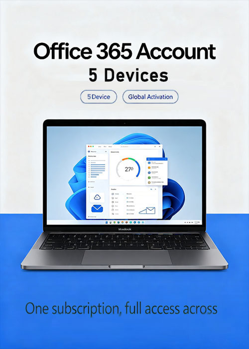 cidikeys, MS Office 365 Account Global 5 Devices