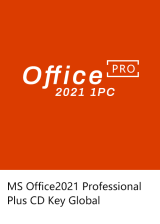 Official Office2021 Professional Plus CD Key Global