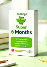 cidikeys.com, Super Duolingo 6 Months Subscription